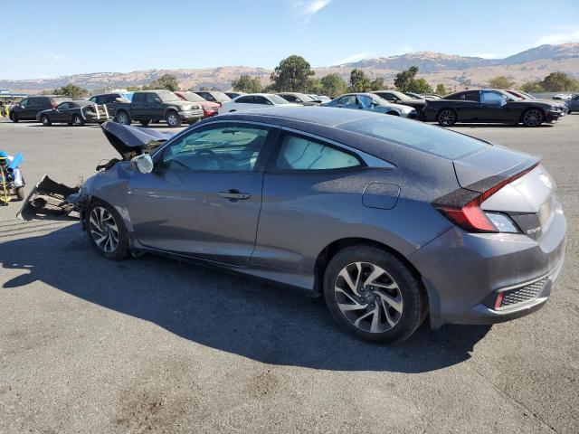 2HGFC4B09GH310998 - 2016 HONDA CIVIC LX GRAY photo 2