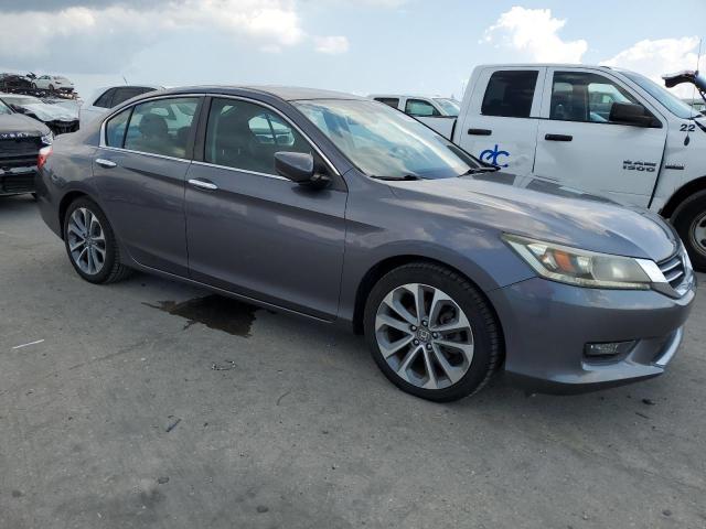 1HGCR2E52EA140671 - 2014 HONDA ACCORD SPORT GRAY photo 4