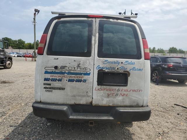 1GCZGFDA6A1163272 - 2010 CHEVROLET EXPRESS G2 WHITE photo 6