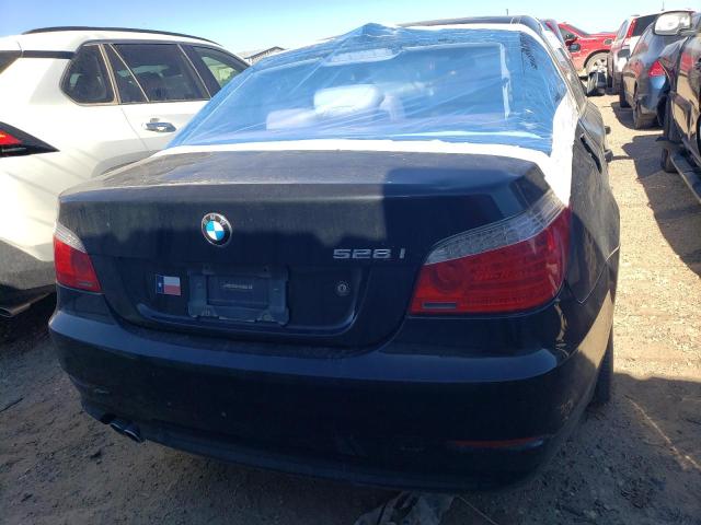 WBANU5C57AC365741 - 2010 BMW 528 I BLACK photo 6