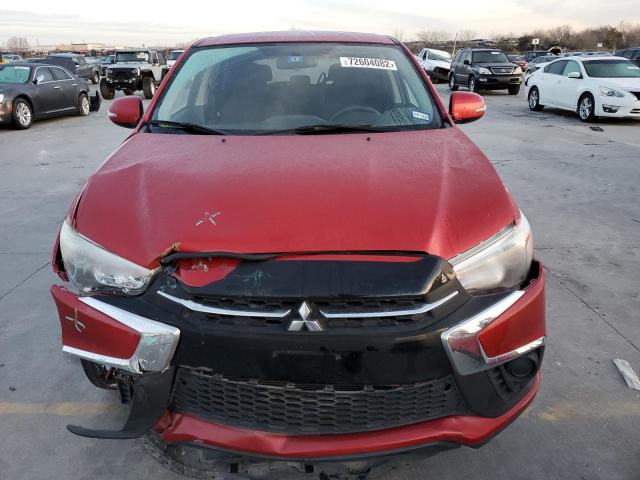 JA4AR3AU7KU015744 - 2019 MITSUBISHI OUTLANDER ES BURGUNDY photo 5