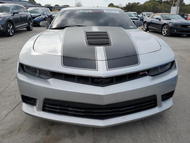 2G1FT1EW6E9130973 - 2014 CHEVROLET CAMARO 2SS SILVER photo 5