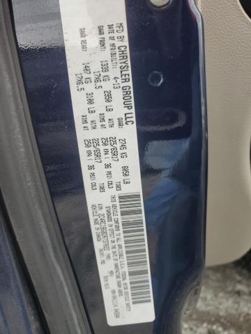 2C4RC1BG8DR737022 - 2013 CHRYSLER TOWN & COU TOURING 蓝色 照片 12