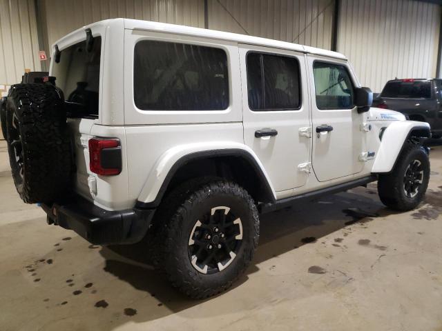 1C4RJXR62RW193783 - 2024 JEEP WRANGLER RUBICON 4XE WHITE photo 3