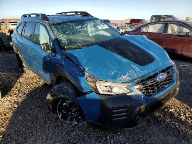 4S4BTGUD5N3261583 - 2022 SUBARU OUTBACK WILDERNESS BLUE photo 4