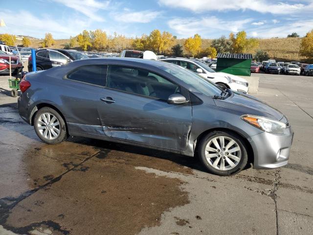 KNAFX6A83E5235304 - 2014 KIA FORTE EX GRAY photo 4