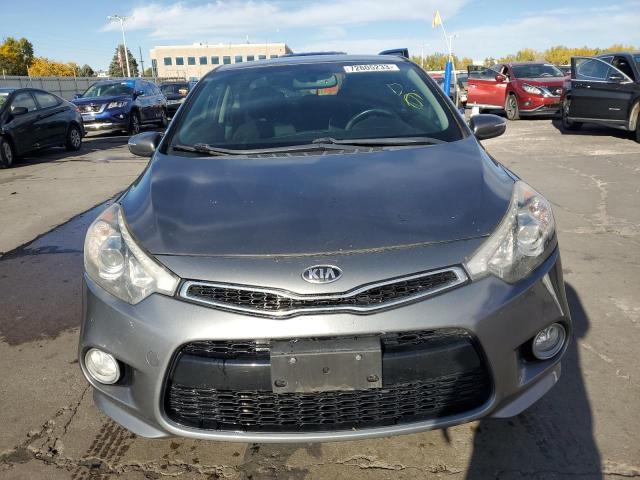 KNAFX6A83E5235304 - 2014 KIA FORTE EX GRAY photo 5