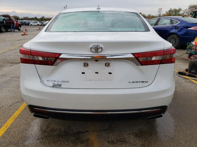 4T1BK1EB4HU245905 - 2017 TOYOTA AVALON XLE WHITE photo 6