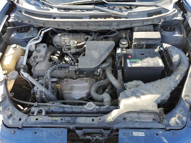 JN8AS58V78W119527 - 2008 NISSAN ROGUE S BLUE photo 11