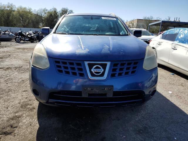 JN8AS58V78W119527 - 2008 NISSAN ROGUE S BLUE photo 5