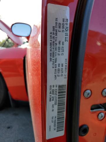 2C3CDZFJ1FH797695 - 2015 DODGE CHALLENGER R/T SCAT PACK RED photo 13