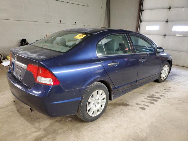 2HGFA1F37BH541027 - 2011 HONDA CIVIC VP BLUE photo 3