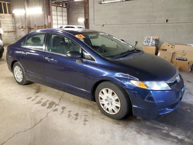 2HGFA1F37BH541027 - 2011 HONDA CIVIC VP BLUE photo 4