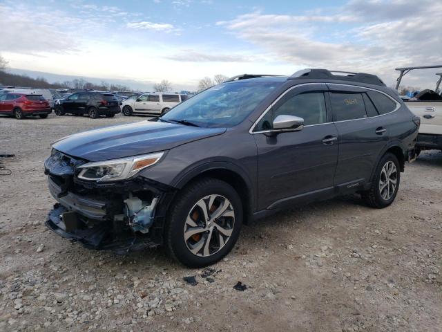 4S4BTGPD1L3195302 - 2020 SUBARU OUTBACK TOURING LDL GRAY photo 1