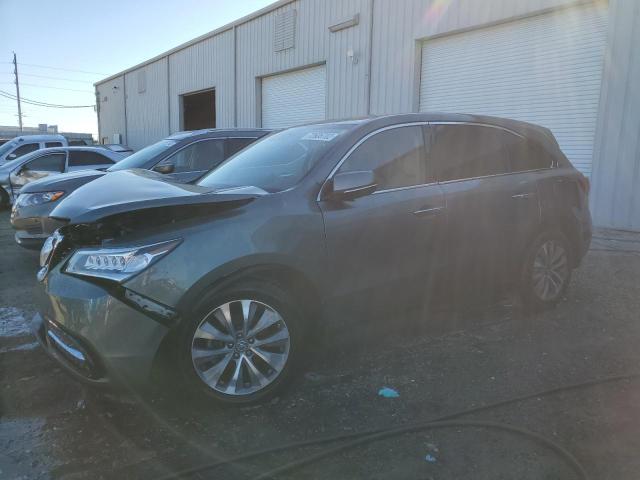 5FRYD3H47GB009112 - 2016 ACURA MDX TECHNOLOGY GRAY photo 1