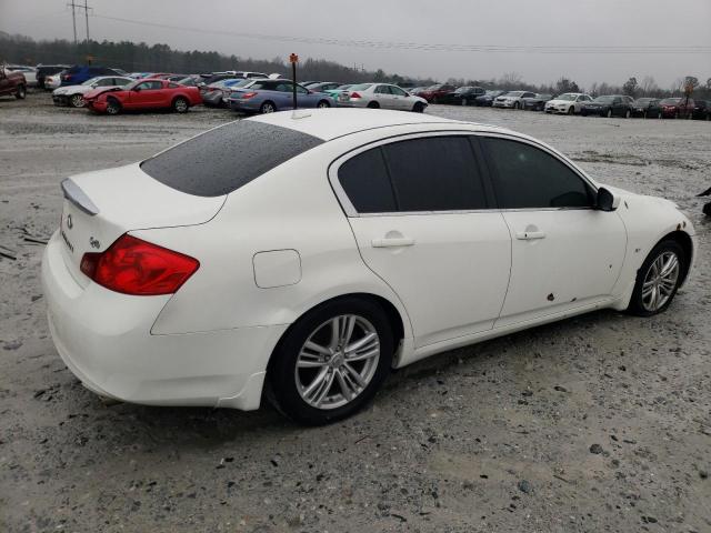 JN1CV6AP6FM500438 - 2015 INFINITI Q40 WHITE photo 3