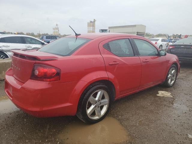 1C3CDZAB6EN152143 - 2014 DODGE AVENGER SE RED photo 3