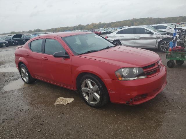 1C3CDZAB6EN152143 - 2014 DODGE AVENGER SE RED photo 4