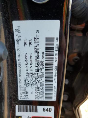 3TMCZ5AN2KM192015 - 2019 TOYOTA TACOMA DOUBLE CAB Qara foto 13