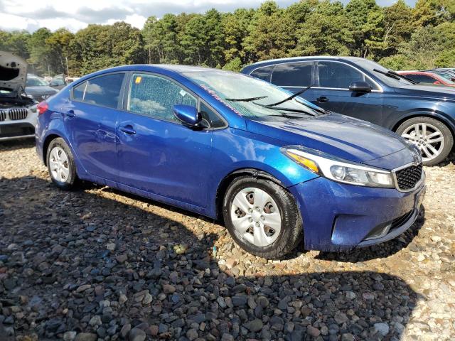 3KPFK4A71JE283265 - 2018 KIA FORTE LX BLUE photo 4