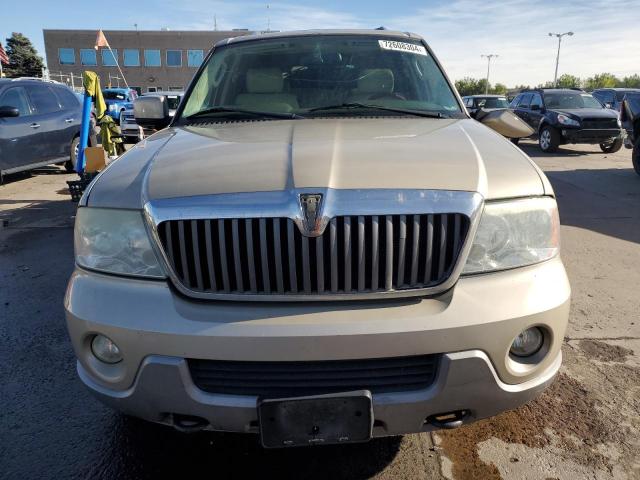 5LMFU28R44LJ35492 - 2004 LINCOLN NAVIGATOR ოქროსფერი ფოტო 5