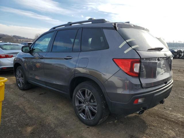5FNYF8H5XKB022561 - 2019 HONDA PASSPORT EXL رمادي صورة 2