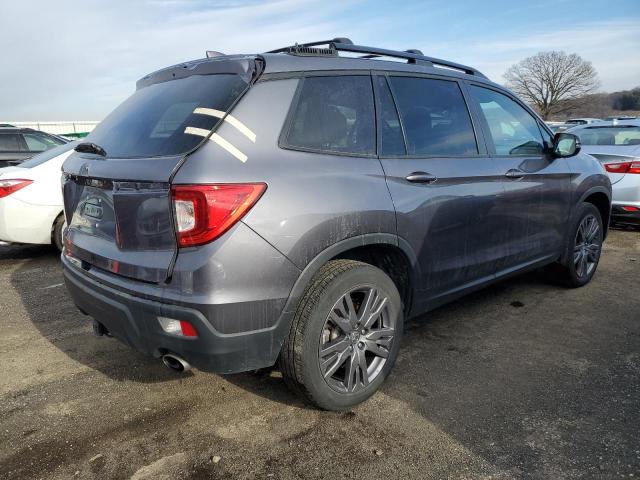 5FNYF8H5XKB022561 - 2019 HONDA PASSPORT EXL رمادي صورة 3