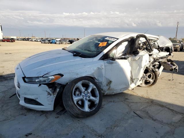 3FA6P0HD8ER360143 - 2014 FORD FUSION SE WHITE photo 1