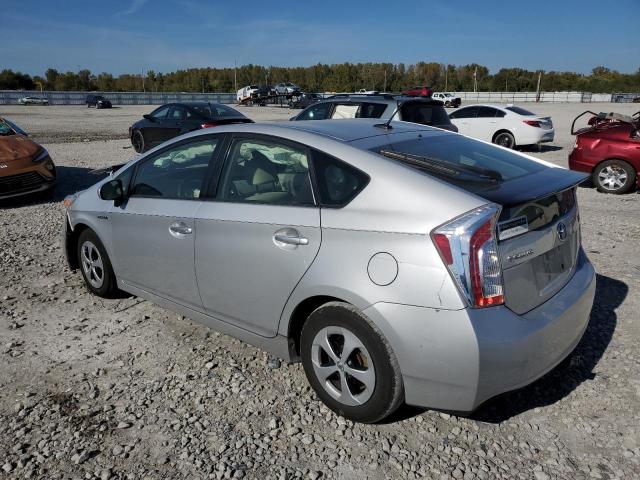 JTDKN3DUXF0420821 - 2015 TOYOTA PRIUS GRAY photo 2