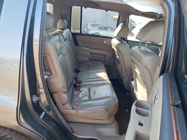 5FNYF48809B022386 - 2009 HONDA PILOT TOURING GRAY photo 11