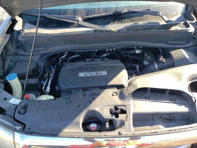 5FNYF48809B022386 - 2009 HONDA PILOT TOURING GRAY photo 12