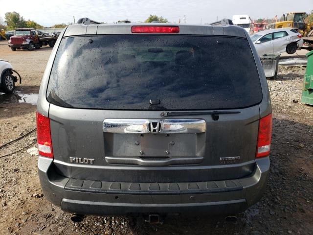 5FNYF48809B022386 - 2009 HONDA PILOT TOURING GRAY photo 6