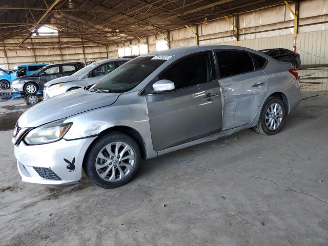 3N1AB7AP1JY226237 - 2018 NISSAN SENTRA S SILVER photo 1