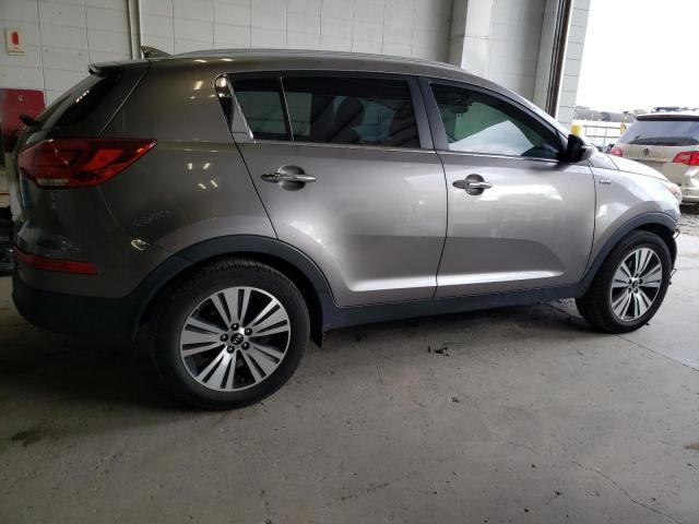 KNDPCCAC9E7607142 - 2014 KIA SPORTAGE EX GRAY photo 3