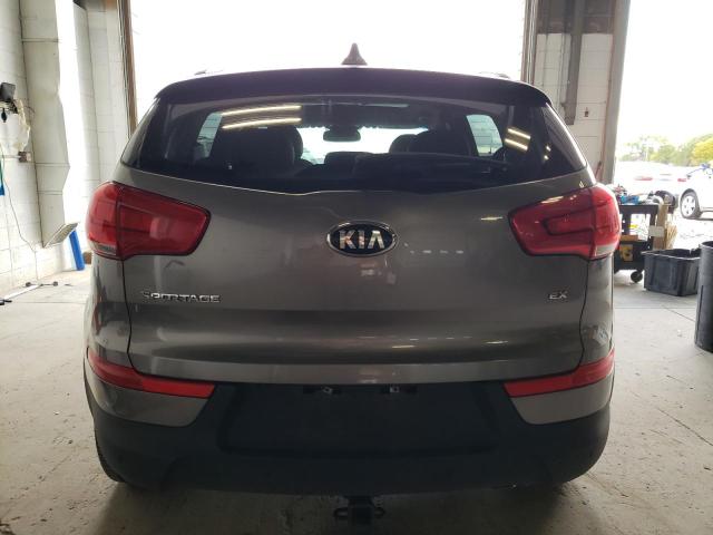 KNDPCCAC9E7607142 - 2014 KIA SPORTAGE EX GRAY photo 6