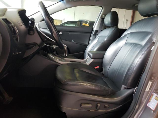 KNDPCCAC9E7607142 - 2014 KIA SPORTAGE EX GRAY photo 7