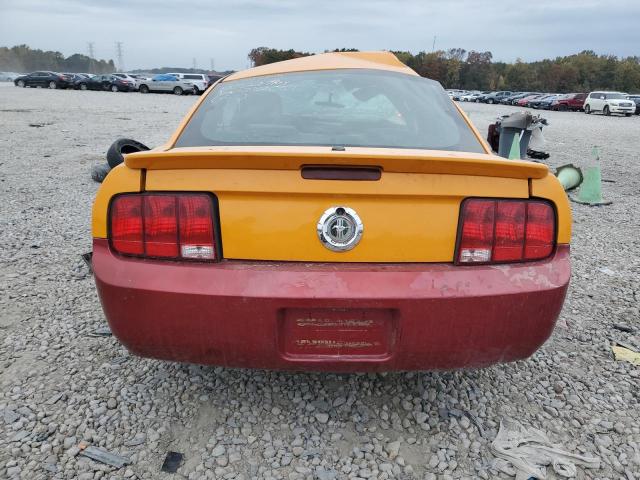 1ZVFT80N675232057 - 2007 FORD MUSTANG ORANGE photo 6