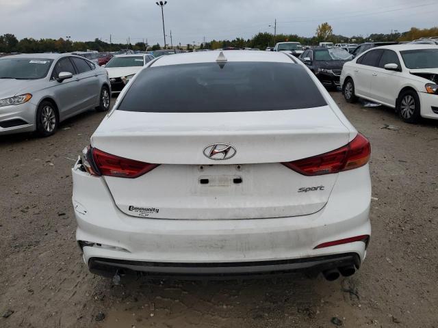 KMHD04LB7HU348030 - 2017 HYUNDAI ELANTRA SPORT WHITE photo 6