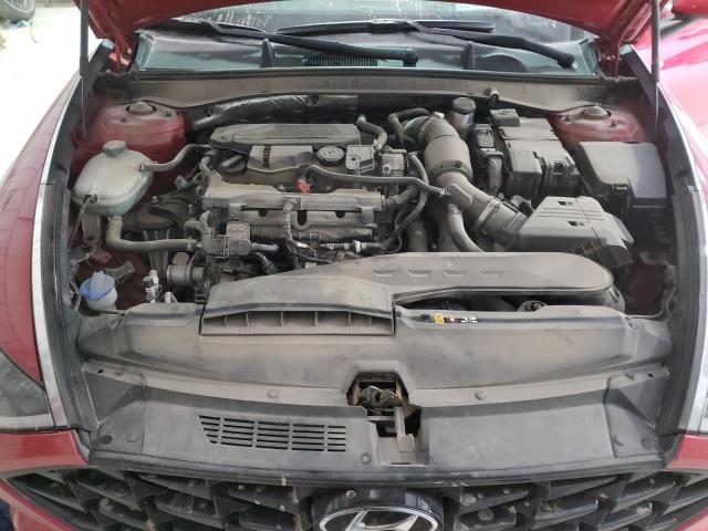 5NPEH4J20MH072623 - 2021 HYUNDAI SONATA LIMITED RED photo 11