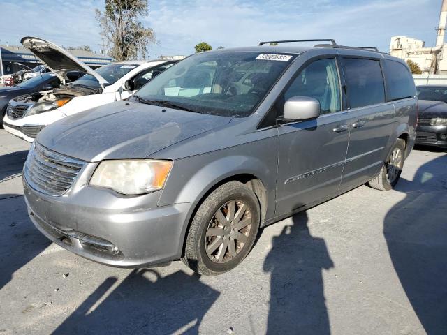 2C4RC1BG6DR779799 - 2013 CHRYSLER TOWN & COU TOURING SILVER photo 1