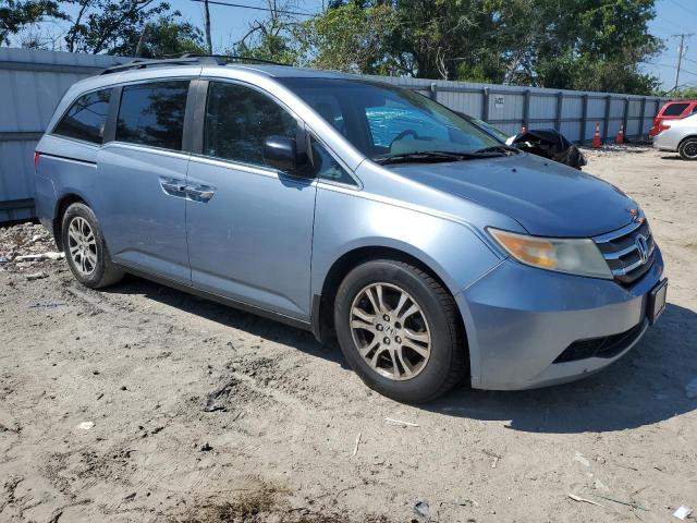 5FNRL5H64CB036087 - 2012 HONDA ODYSSEY EXL SILVER photo 4