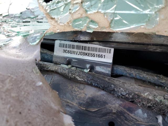 3C6URVJG0KE551661 - 2019 RAM PROMASTER 3500 HIGH ლურჯი ფოტო 13