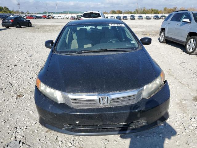 19XFB2F55CE371749 - 2012 HONDA CIVIC LX BLACK photo 5