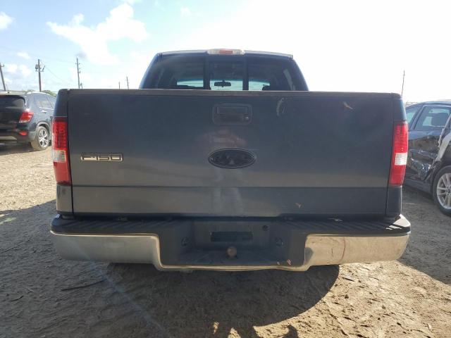 1FTRW12W56FA95366 - 2006 FORD F150 SUPERCREW GRAY photo 6