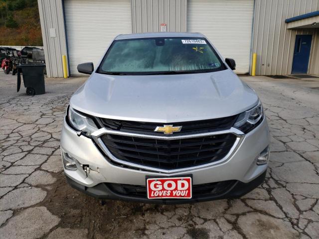 3GNAXSEV1LS616312 - 2020 CHEVROLET EQUINOX LS SILVER photo 5