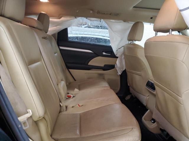 5TDKKRFH8ES013300 - 2014 TOYOTA HIGHLANDER XLE შავი ფოტო 10