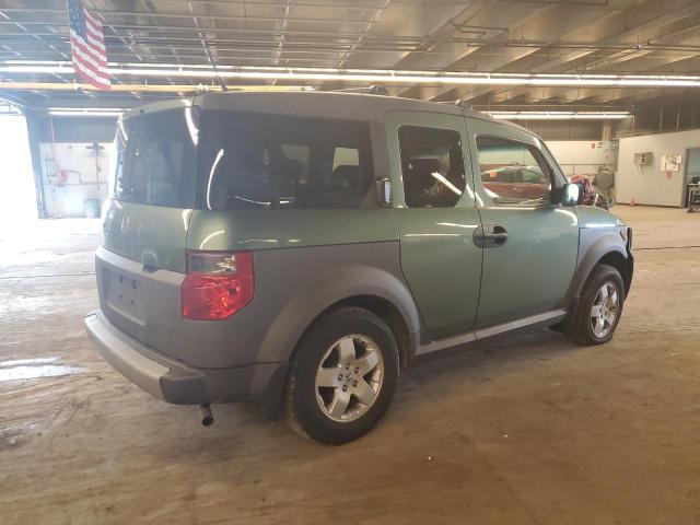 5J6YH28605L002413 - 2005 HONDA ELEMENT EX GREEN photo 3