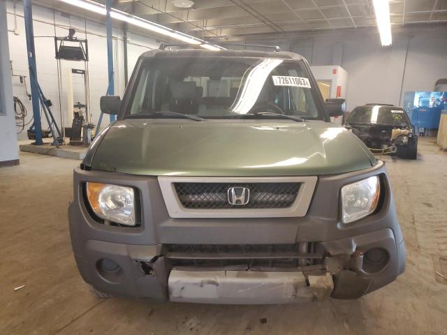 5J6YH28605L002413 - 2005 HONDA ELEMENT EX GREEN photo 5