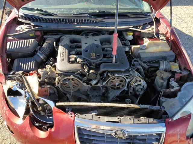 2C3AE66G42H106189 - 2002 CHRYSLER 300M RED photo 11