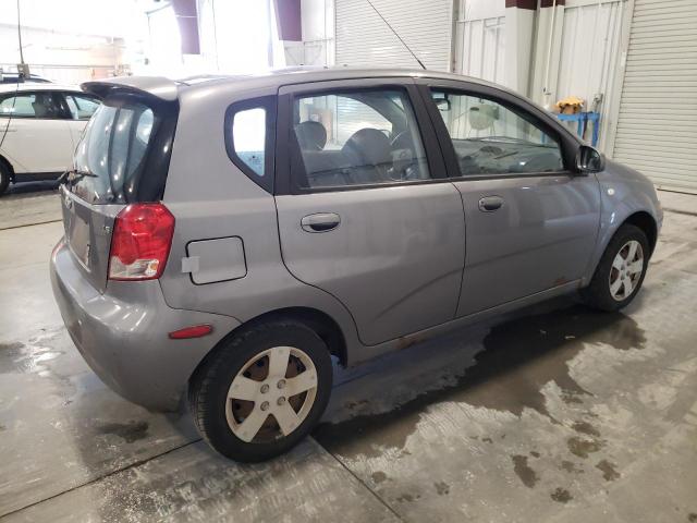 KL1TD66677B779676 - 2007 CHEVROLET AVEO BASE Сұр фото 3
